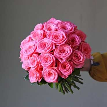Коралловый букет невесты