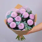 9 хризантем
