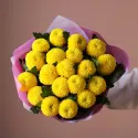 19 хризантем