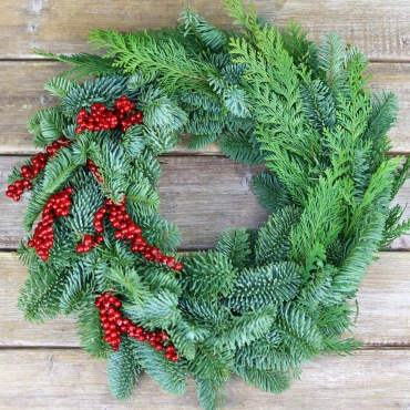 Хвойный венок
