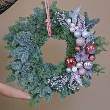 Новогодний венок "Шарм"