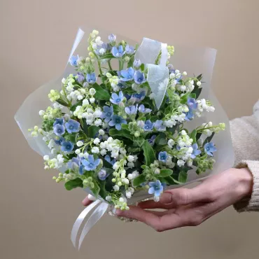 Ланндыши и оксипеталум букет