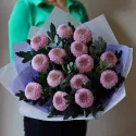 19 хризантем
