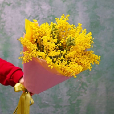 Букет из мимозы