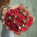 45 кустовых роз
