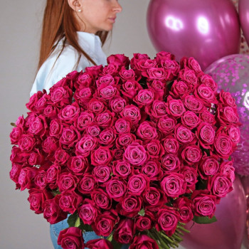 Букет роз Шангри Ла 60 см