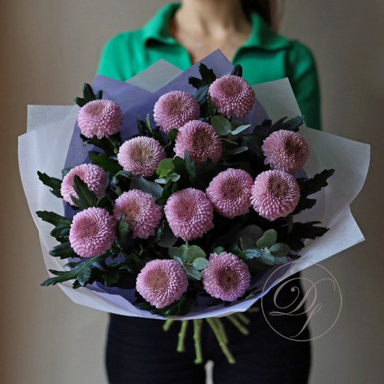 19 хризантем