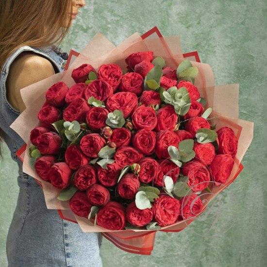 45 кустовых роз